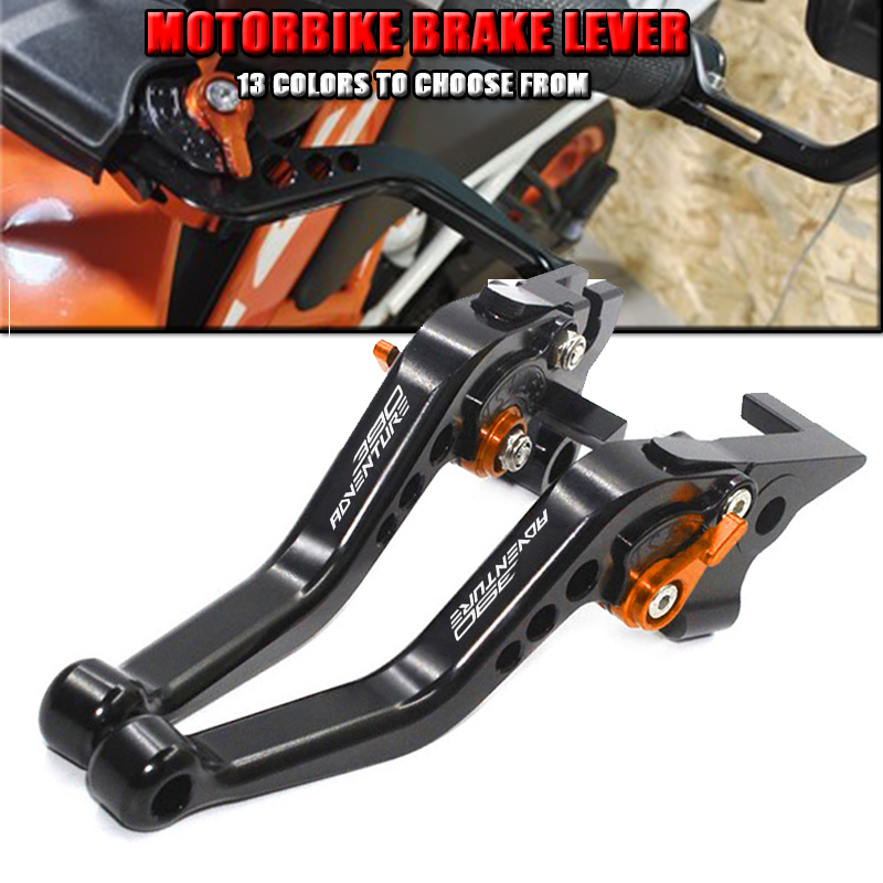 Cnc Aluminum Adjustable Brake Clutch Levers - KTM 390ADVENTURE 390 ADVENTURE 2017-2024 オートバイ用ショートブレーキクラッチレバー