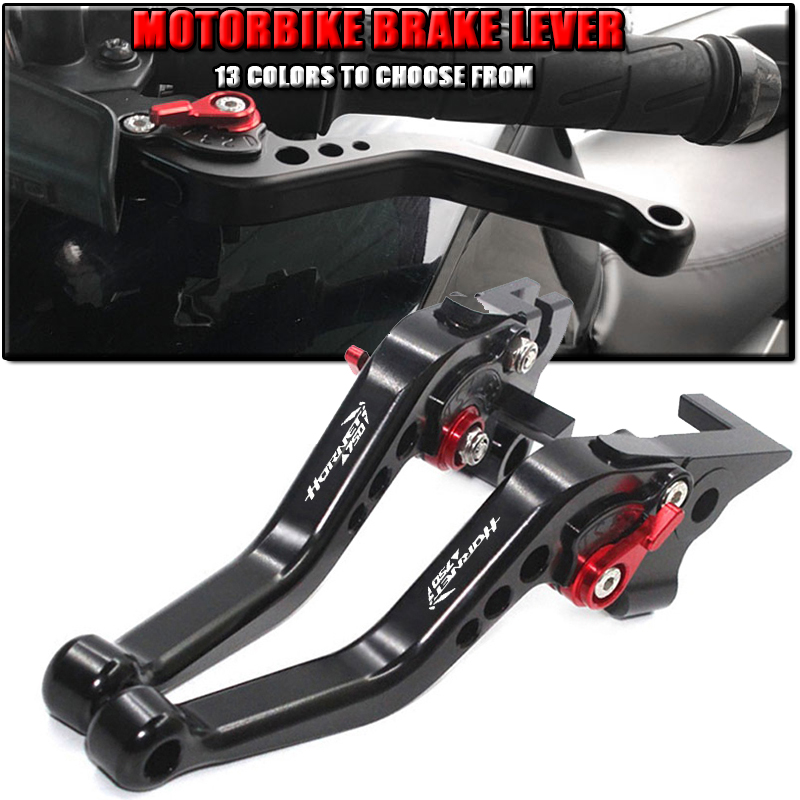 Cnc Aluminum Adjustable Brake Clutch Levers - ホンダCB750 CB750 HORNET 750（2023-2026年式）用、アルミニウムCNC加工の調整可能なショートブレーキクラッチレバー。