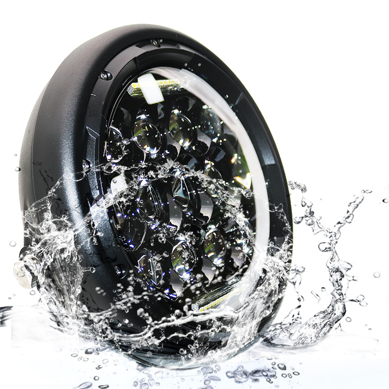 7 インチ LED オートバイヘッドライトユニバーサル 7. - Universal Motorcycle Led Headlight Projector のレビューと価格
