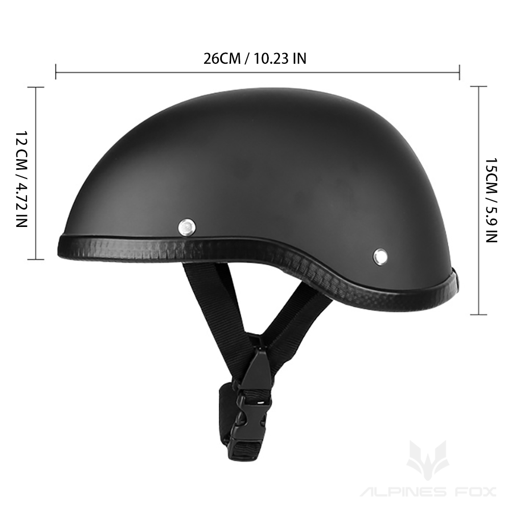 レトロオートバイハーフヘルメット ABS + 綿プラスチック - Full Face Motorcycle Helmet With Bluetooth のレビューと価格