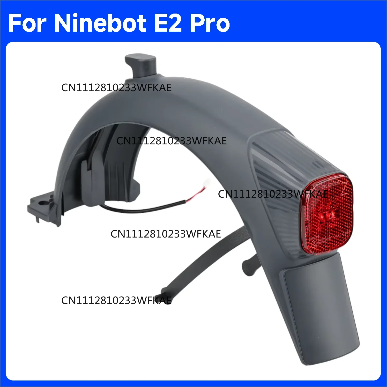 Ninebot E2 Pro電動スクーター用純正リアフェンダ - Scooter Parts のレビューと価格