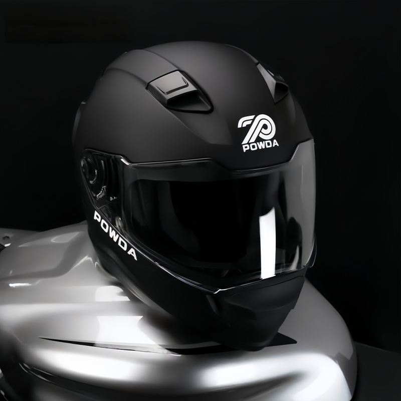ユニセックス フルフェイス バイクヘルメット、ECE DOT - Dual Visor Motorcycle Racing Helmet のレビューと価格