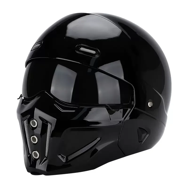 2026年新型スコーピオン・カスコ レトロバイクヘルメット  - Full Face Motorcycle Helmet With Bluetooth のレビューと価格