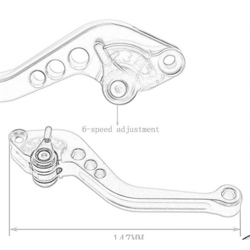 ホンダCB750 CB750 HORNET 750（2023 - Cnc Aluminum Adjustable Brake Clutch Levers のレビューと価格