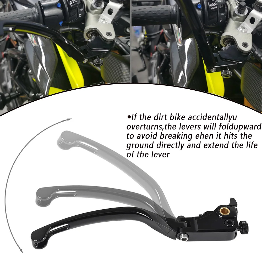 RUSH 1000 調整可能ブレーキクラッチレバー MV A - Cnc Aluminum Adjustable Brake Clutch Levers のレビューと価格